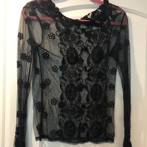 Free people Sheer top